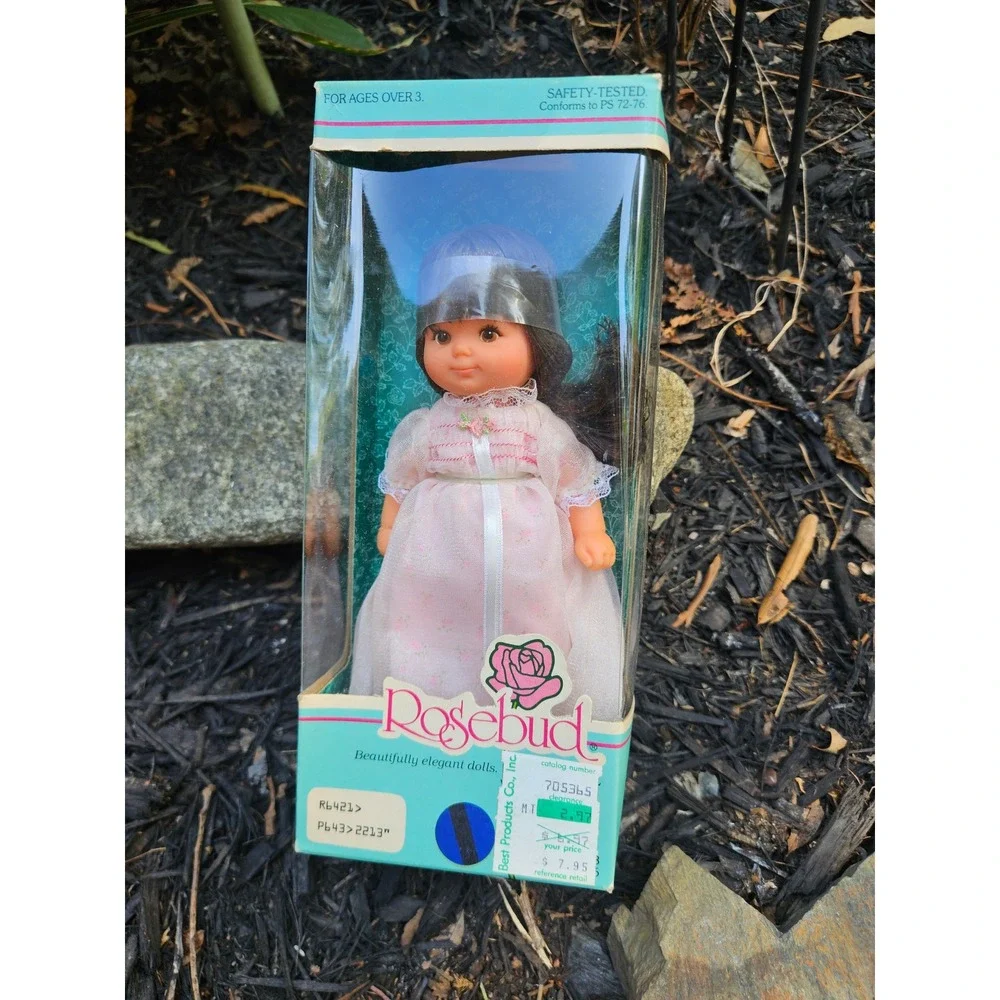 Vintage 1976 Mattel Rosebud Dolls, Silvie & Marissa, No. 2213, 2215 New in Box